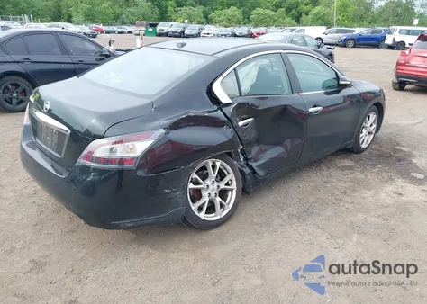 2012 Nissan Maxima S/Sv из США, поврежденный, VIN 1N4AA5AP6CC844398